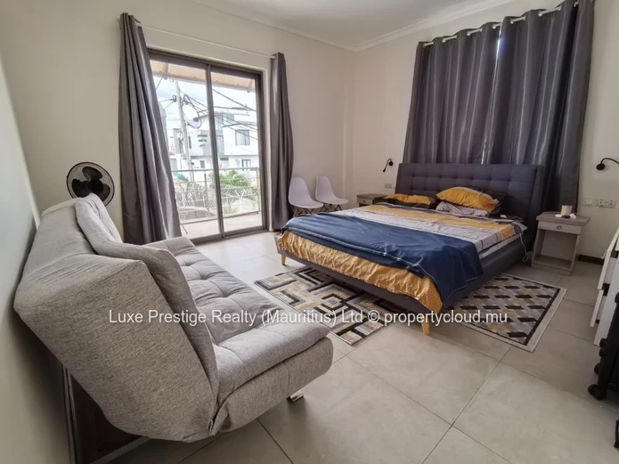 Modern 2-Bedroom Apartment with Private Pool for Rent in Mont Choisy | Rs 35,000 per Month | Walking Distance to Beach