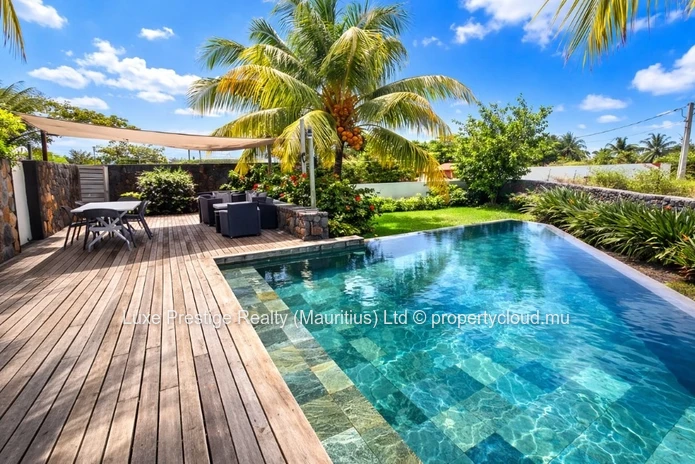 Luxury 4-Bedroom Villa with Private Pool for Rent in Cap Malheureux | 5 Minutes from the Beach | Rs 140,000 per Month