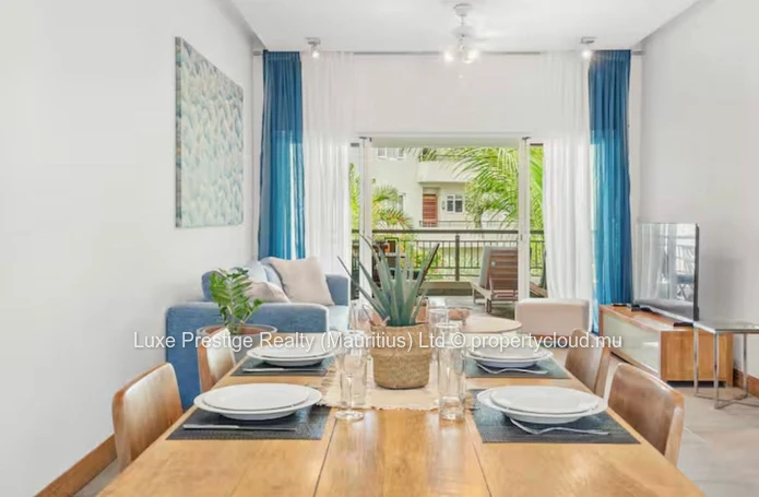 Luxury 2-Bedroom Apartment in Cape Bay, Bain Boeuf | Private Pool | 125 m² | Secure Residence | Near Grand Baie | Rs ...
